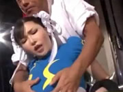 Grandes tetas Chun Li Violación áspera